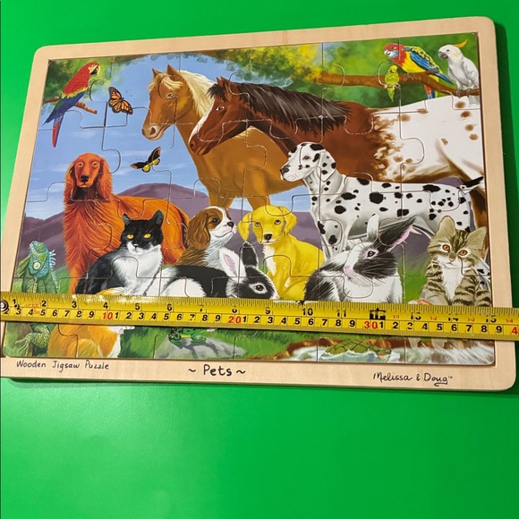 Melissa & Doug - PETS WOODEN JIGSAW TRAY PUZZLE - Picture 11 of 11